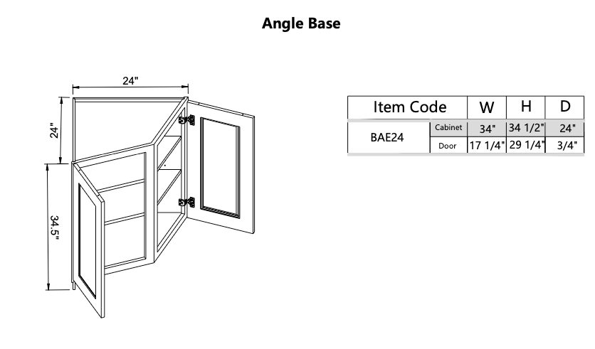 Angle B24