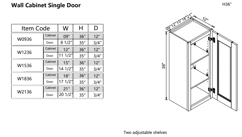 Wall W0936