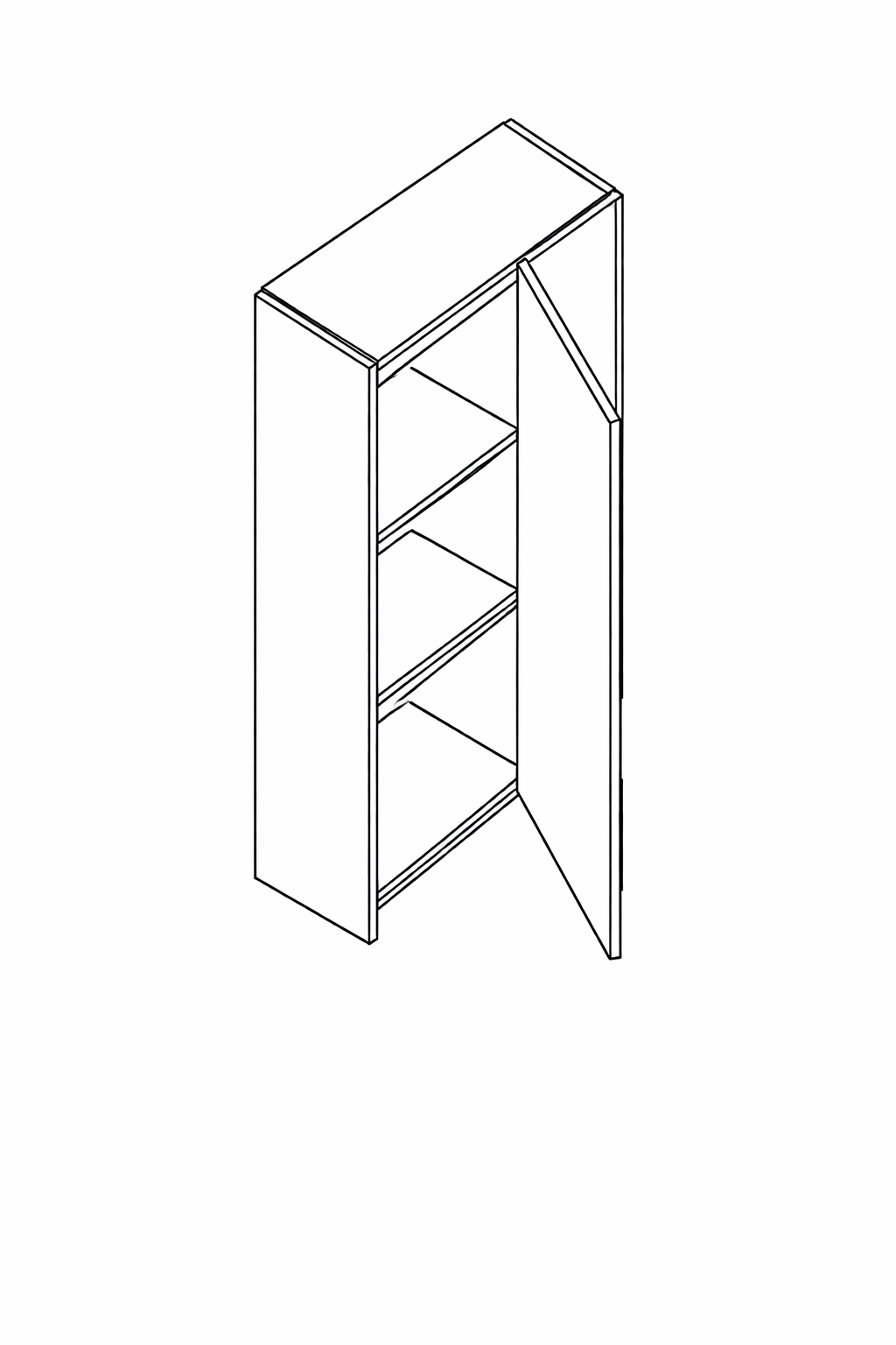 Wall Blind Corner WBC3030