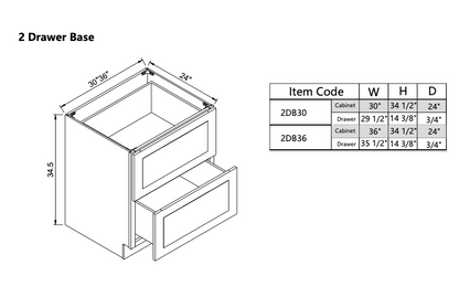Drawer Base 2DB30