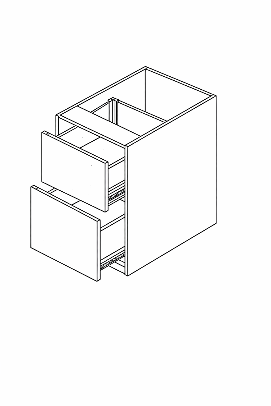 Floating Drawer Vanity FDV24