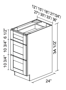 Drawer Base DB24-3