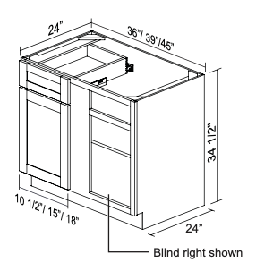 Base Blind BBC45/48L/R