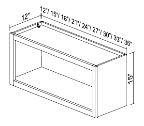 Open Cabinet WOC2115