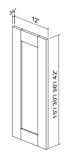 Matching Decorative Wall end Panel MWEP42