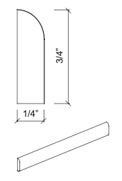 Scribe Moulding SM8