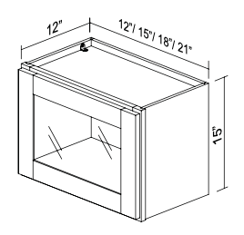 Wall Glass Door GDW3315