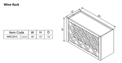 Wine Rack WRC3015